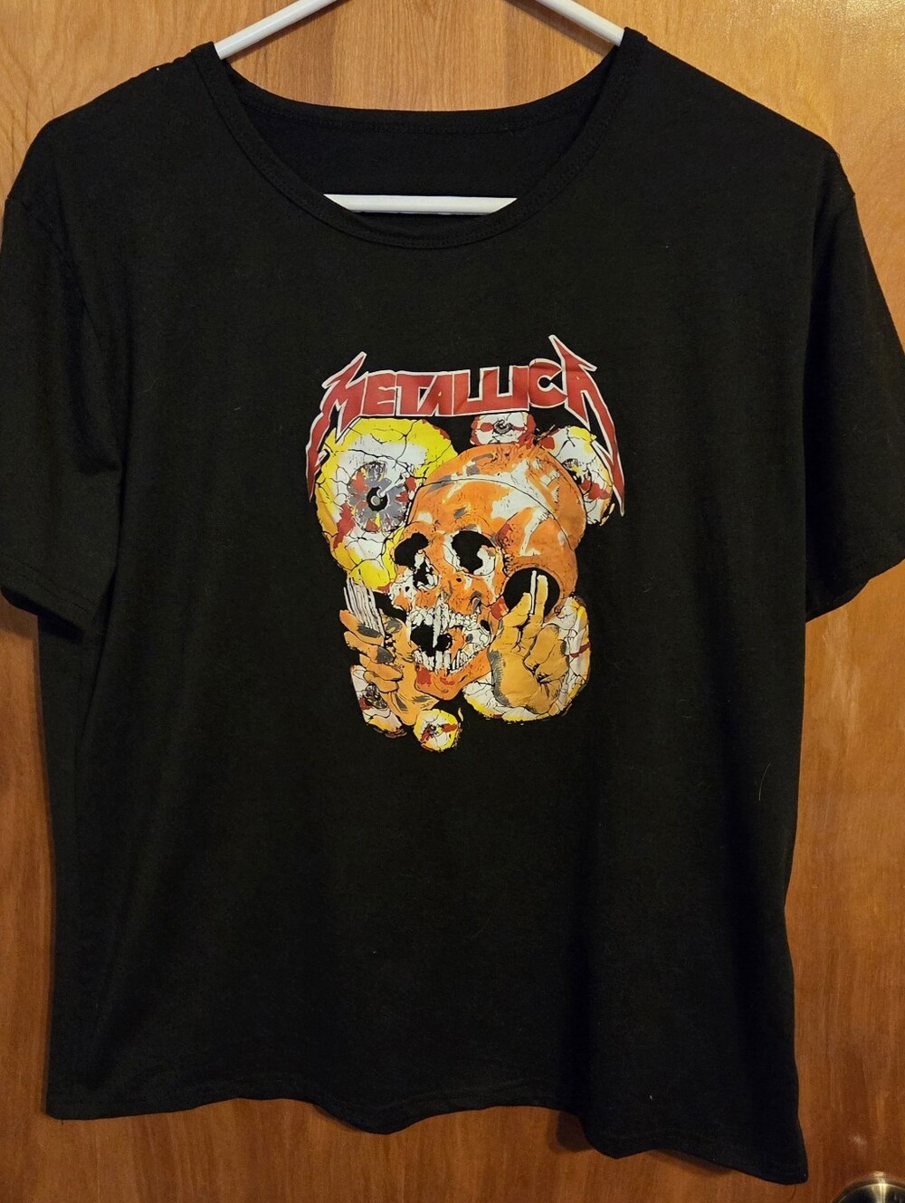 Metallica Pushead Reproduction T Shirt Size S